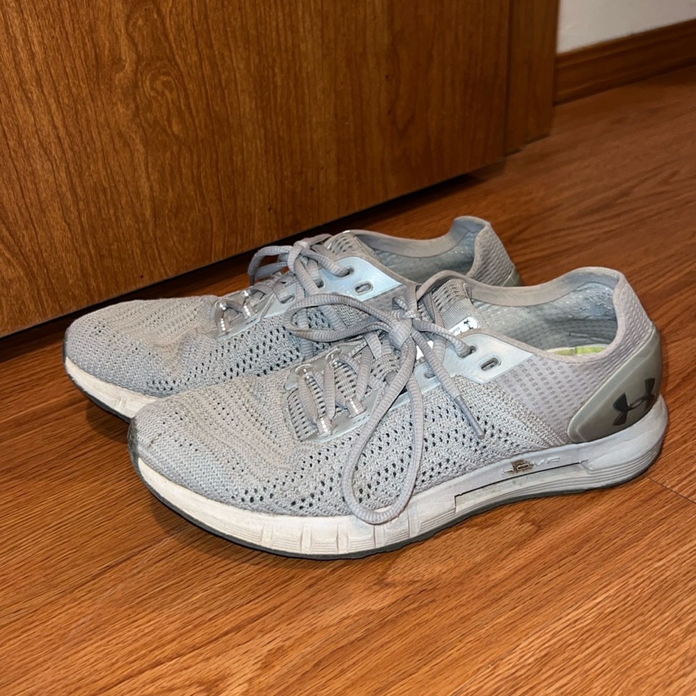 Under armour gray sneakers